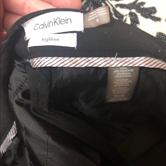 Calvin Klein Straight Trouser Pants ❤️ - Picture 3 of 4